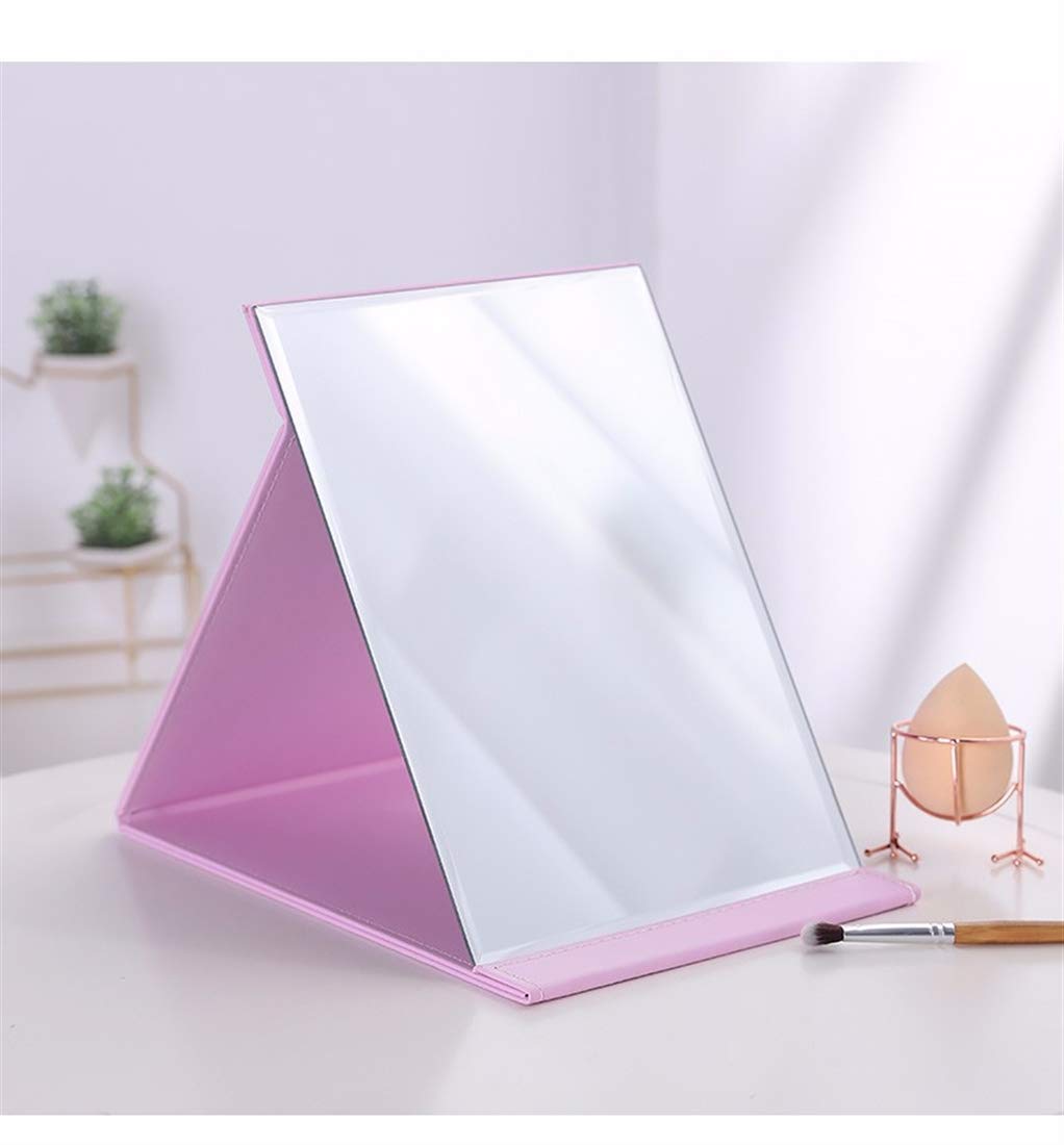 Zcooooool Large Portable Super HD Mirror - Multi Stand Angle Hand Free/Handheld/Tabletop Foldable 8.27x5.9 Inch Beauty & Personal Care Zcooooool