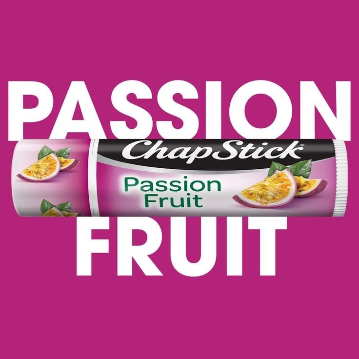 ChapStick Lip Moisturizer, Passionfruit, 12-Pack Limited Edition Bulk Lip Balm, Sweet & Aromatic, 0.15 Oz Ea Beauty and Personal Care ChapStick
