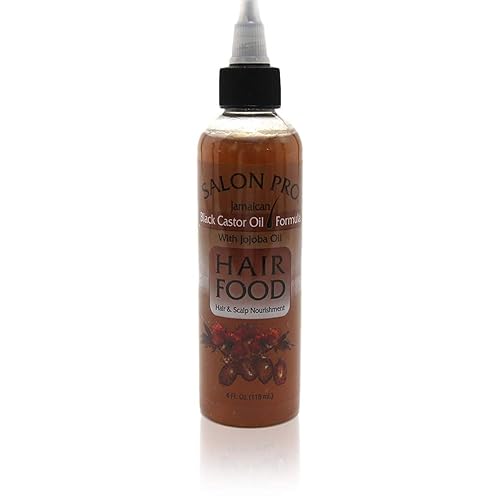 Salon Pro [Black Castor Oil Formula with Jojoba Oil Hair Food 4 Oz,Pack of 2## Beauty & Personal Care Salon Pro