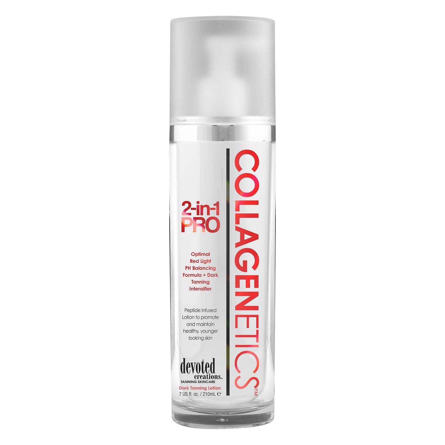 Collagenetics 2 in 1 Pro Red Light Therapy Prep Lotion & Tan Acc Beauty & Personal Care Devoted Creations