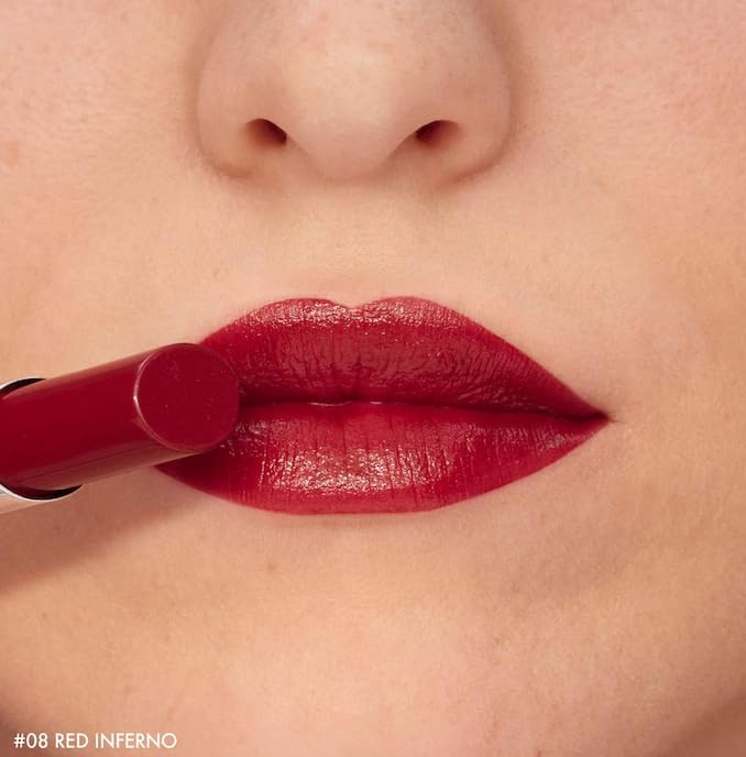 SEPHORA Collection About That Shine Lacquer Shine Lipstick - 08 Red Inferno (0.10 oz.) Beauty & Personal Care SEPHORA