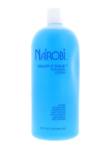 Nairobi Wrapp It Shine Foaming Lotion, 32.0 Fluid Ounce by Nairobi Beauty & Personal Care Nairobi