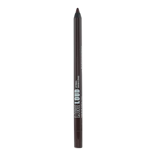 NYX PROFESSIONAL MAKEUP Line Loud Lip Liner, Longwear and Pigmented Lip Pencil with Jojoba Oil & Vitamin E - Rebel Kind (Chocolate Brown) Beauty & Personal Care NYX PROFESSIONAL MAKEUP