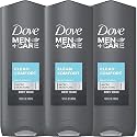 Dove Men + Care Body & Face Wash, Clean Comfort 13.50 Oz (Pack Of 3), 2.16 Lb Beauty & Personal Care DOVE MEN + CARE