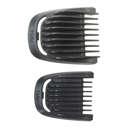 XSPANDER New 2 Pieces Set(1mm/2mm) Beard Hair Guide Guard Comb Fit for Phi lips norelc BT5511, MG3750, MG3760, MG5700, MG5750, MG5760, MG7750, MG7770 Beauty and Personal Care XSPANDER