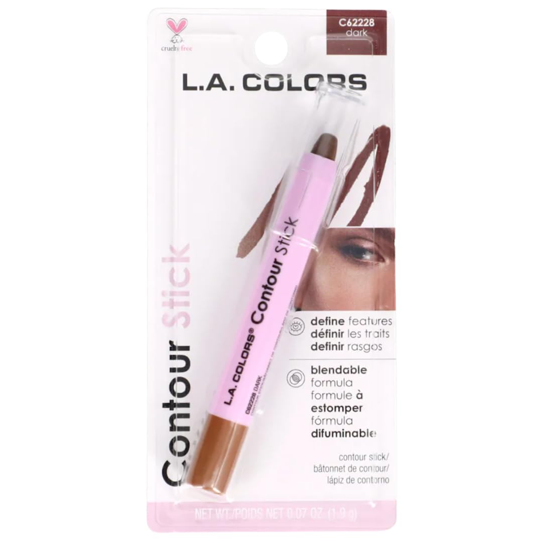 L.A Colors Contour Stick, Dark, 0.07 oz Beauty & Personal Care L.A. COLORS