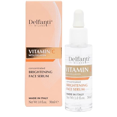 Delfanti Milano • VITAMIN C with COLLAGEN • Concentrated Brightening Face Serum • Made in Italy Beauty & Personal Care Delfanti-Milano