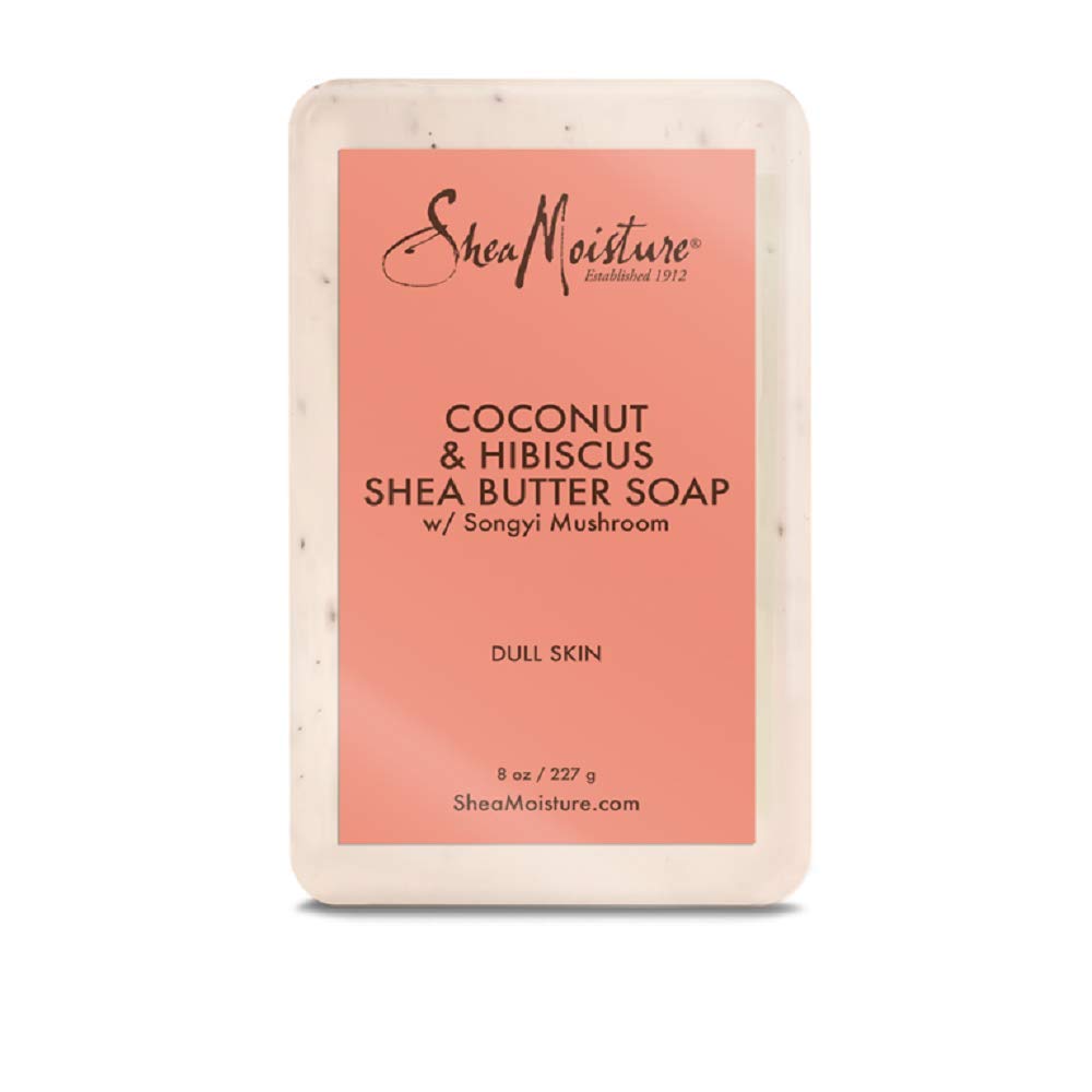 Shea Mst Ccnt&Hbscs Shbtr Size 8.0 O Shea Moisture Coconut & Hibiscus Shea Butter Soap 8.0oz Beauty & Personal Care SHEA