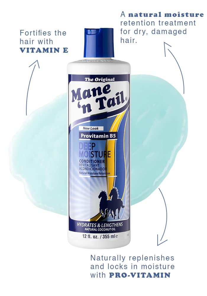 Mane 'n Tail Deep Moisturizing Conditioner for Dry, Damaged Hair 12 oz (TOMAN004) Beauty & Personal Care Mane 'n Tail