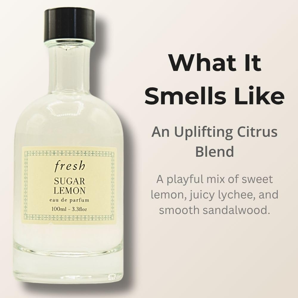 Fresh Sugar Lemon for Women - 3.3 oz EDP Spray Beauty & Personal Care Fresh