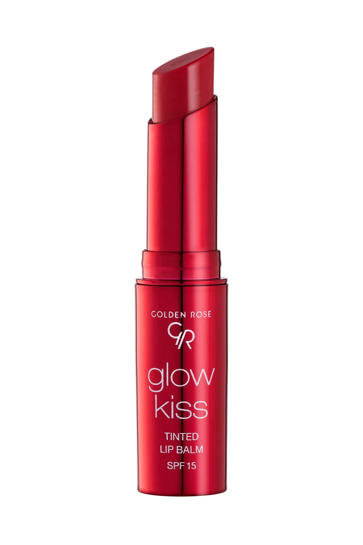 Golden Rose Cosmetics Glow Kiss Tinted Lip Balm with SPF15, Vegan Formula (Strawberry) Beauty and Personal Care Golden Rose