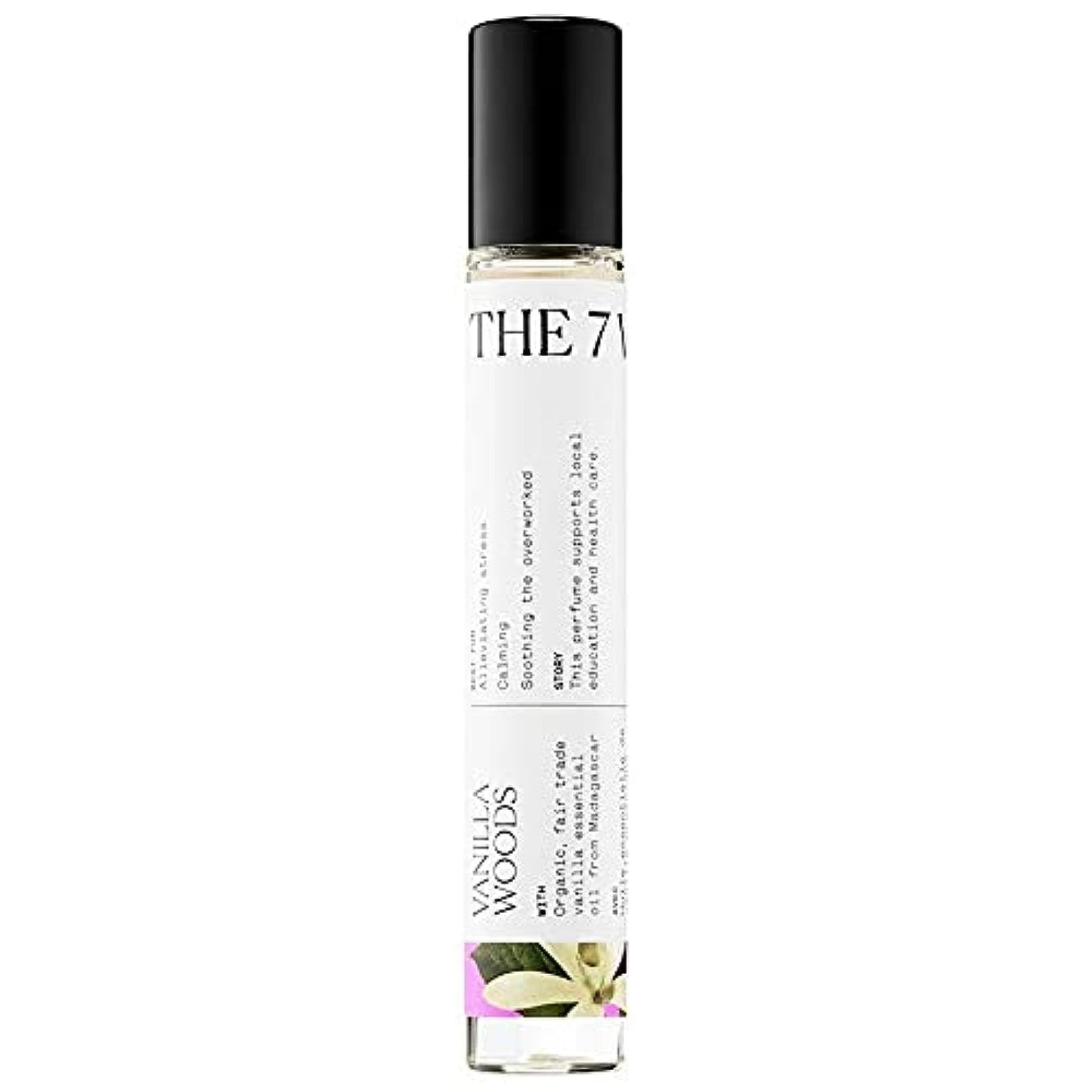 The 7 Virtues Vanilla Woods Eau de Parfum Rollerball 0.33 oz Beauty & Personal Care The 7 Virtues