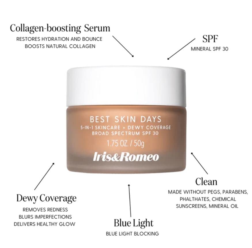 IRIS&ROMEO Best Skin Days SPF30 - Shade 6 Beauty & Personal Care IRIS&ROMEO
