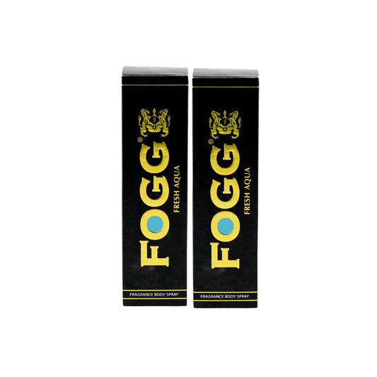 Fogg Fresh Deodorant Aqua Black Series For Men, 120Ml (Set Of 2) Beauty and Personal Care Fogg