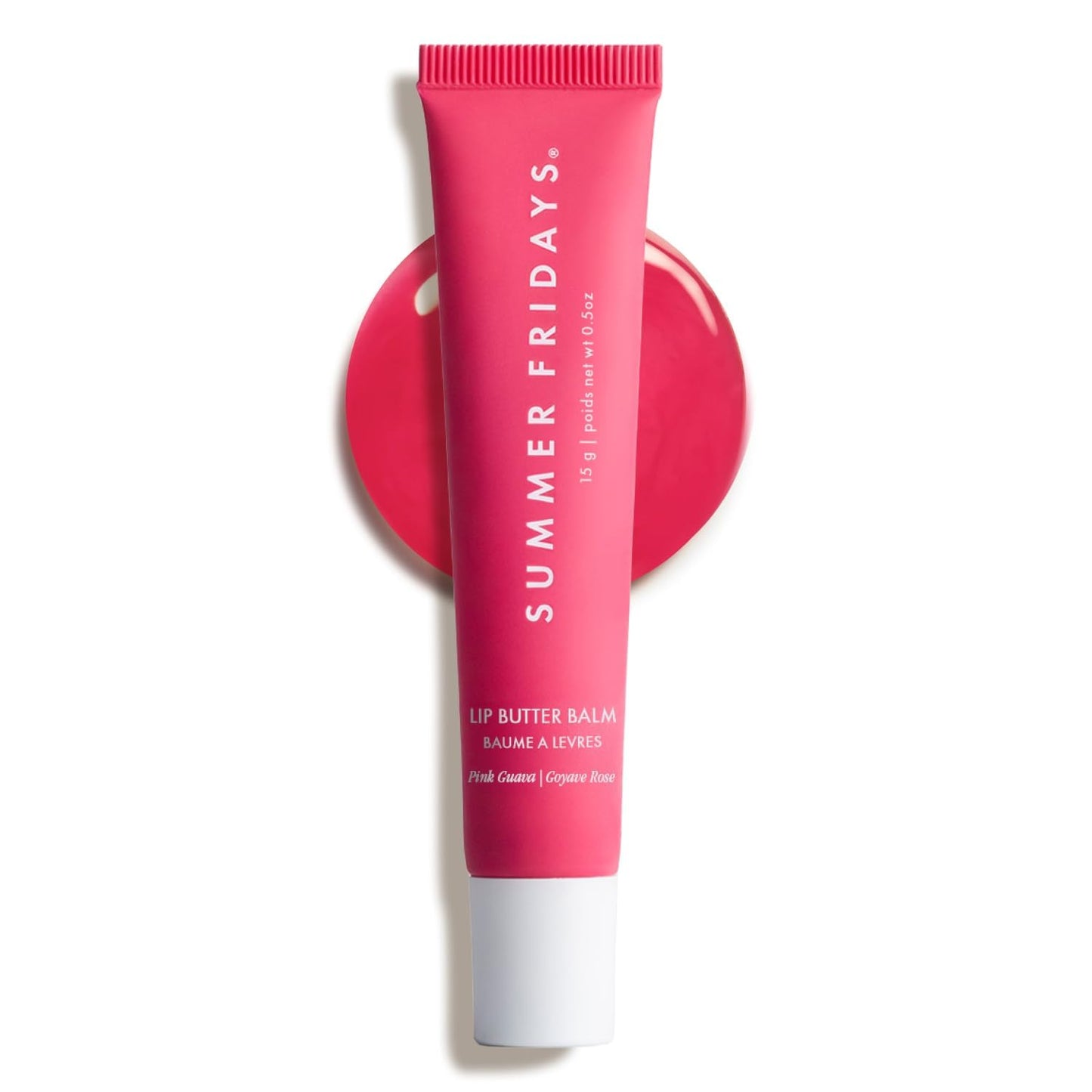Summer Fridays Lip Butter Balm - Moisturizing Lip Gloss for Instant Shine + Sheer Color - With Nourishing Shea Butter - Everyday Makeup + Skin Care Beauty and Personal Care Summer Fridays