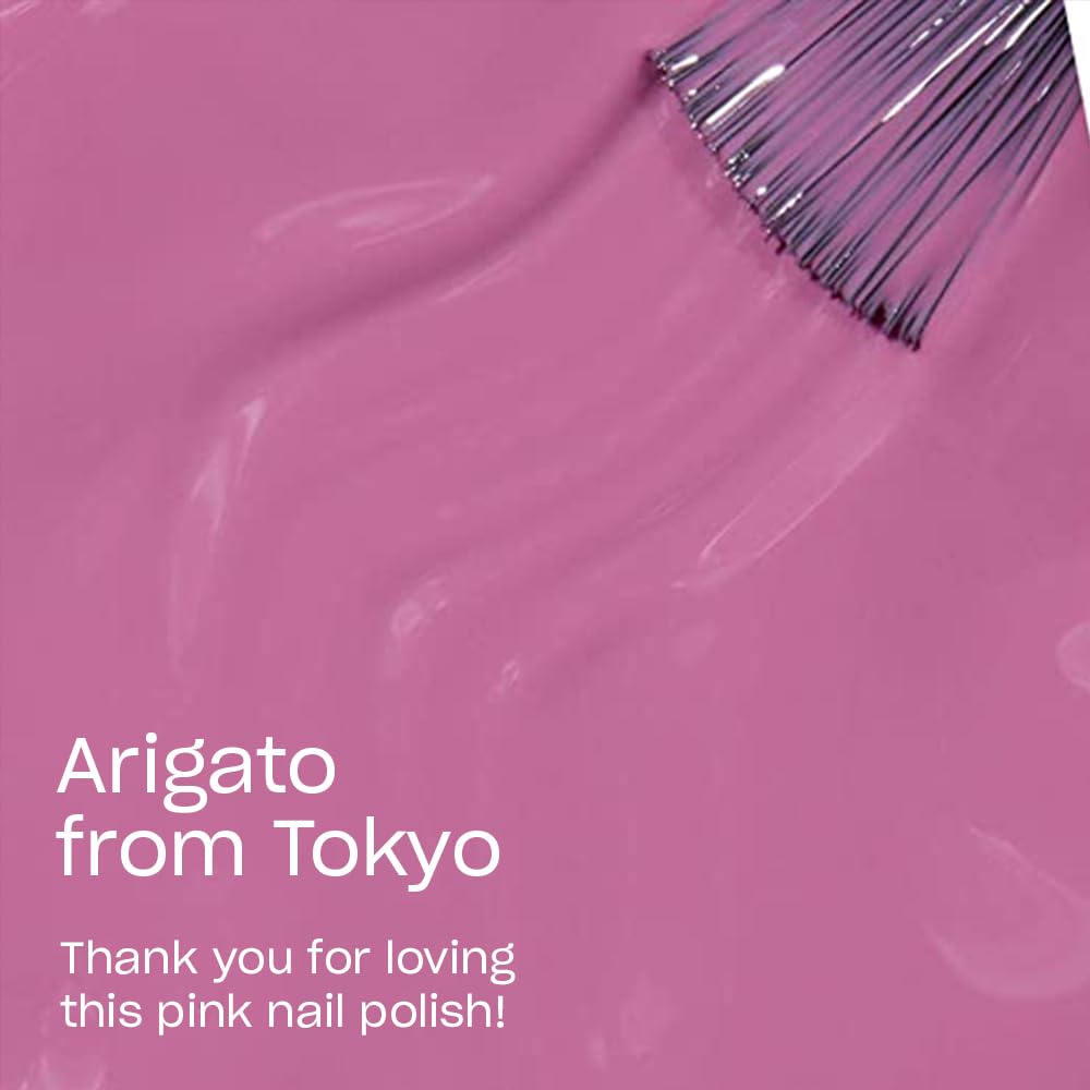 OPI Nail Lacquer Arigato from Tokyo | Opaque Soft Pink Crème Chip Resistant Nail Polish | Tokyo Collection Beauty & Personal Care OPI