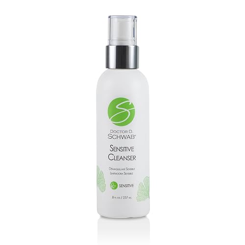 Doctor D. Schwab Sensitive Cleanser - 8 fl oz (237 ml) - Soap-Free Milk Cleanser with Aloe & Eucalyptus for Sensitive and Reactive Skin Beauty & Personal Care Doctor D. Schwab Clinical