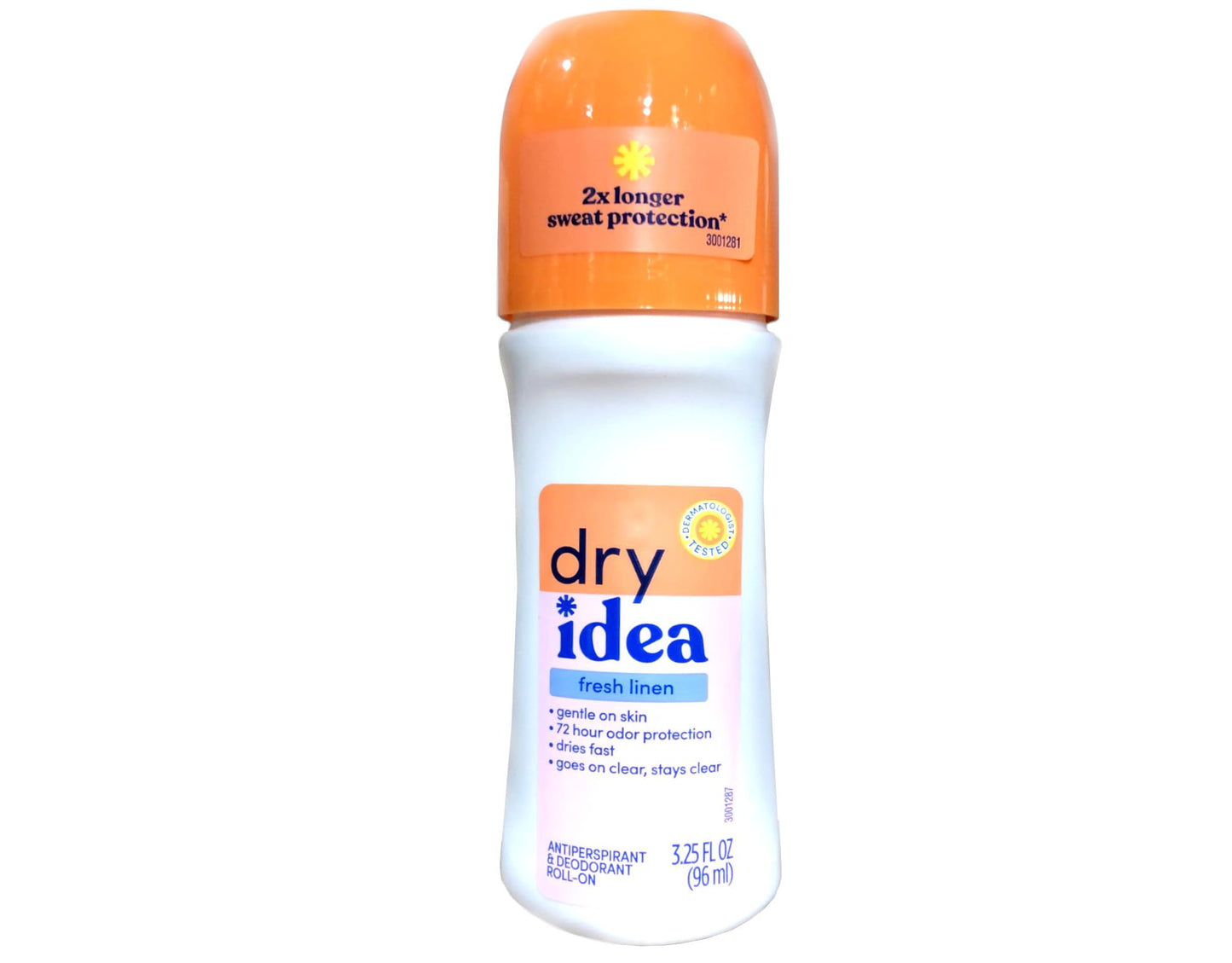 Dry Idea Fresh Linen Roll-On Antiperspirant Deodorant Fresh Linen 3.25 Ounce (Pack of 4) Beauty & Personal Care Dry Idea