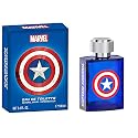 Captain America, Marvel, Fragrance, for Men, 3.4oz, 100ml, Eau de Toilette, EDT, Cologne, Spray, Made in Spain, By Air Val International Beauty & Personal Care Marvel