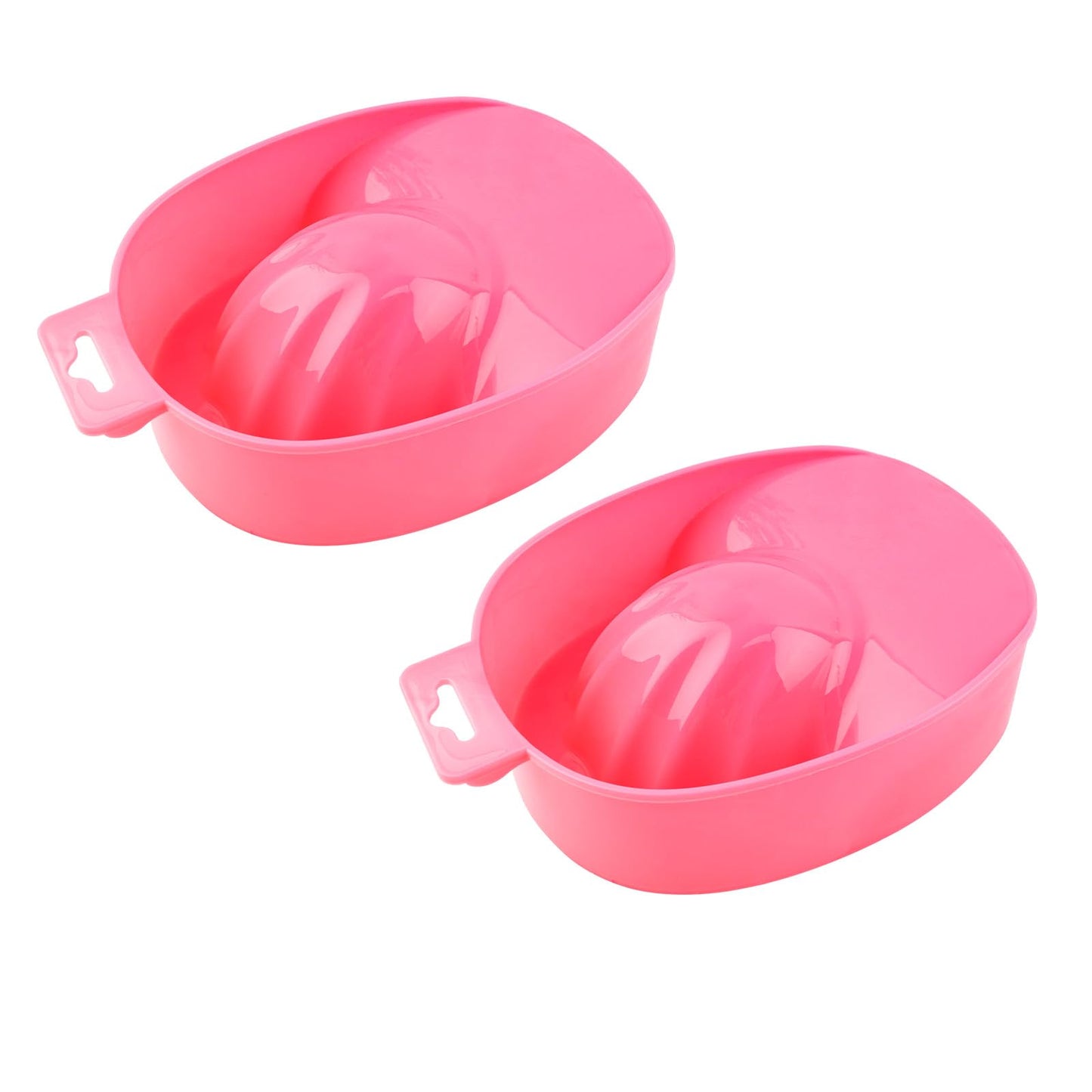 Framendino, 2 Pack Nail Soak Tray Manicure Bowl Soaker Bowls Red Beauty & Personal Care Framendino