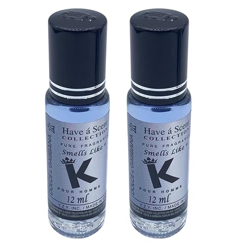 E de B Fragrance Perfume smell like K (M) Roll On Oil 12ml (Pack of 2) Beauty & Personal Care E de B