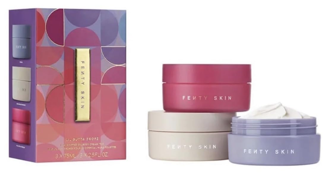 Lil Butta Dropz Mini Whipped Oil Body Cream Trio Beauty & Personal Care Fenty Skin