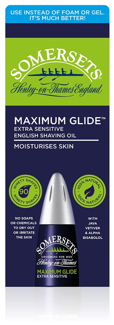 Somersets Extra Sensitive Shaving Oil 15ml Beauty & Personal Care Somersets