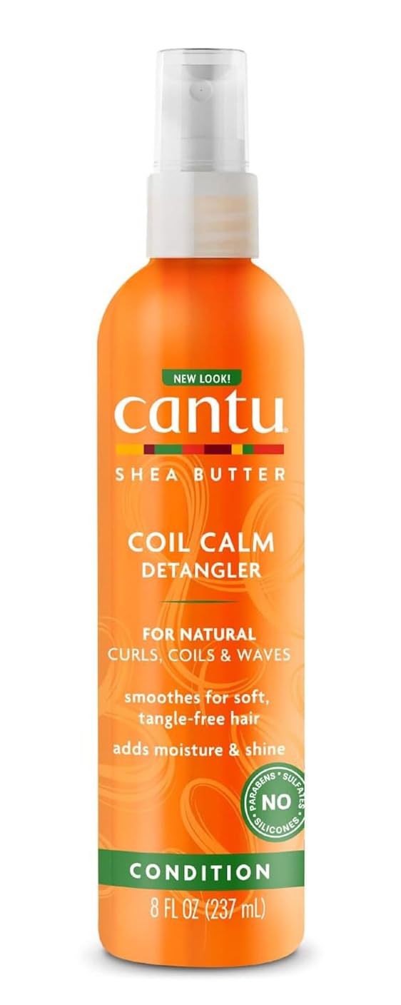 Cantu Coil Calm Detangler, 8 Fluid Ounce (Pack of 2) Beauty & Personal Care Cantu