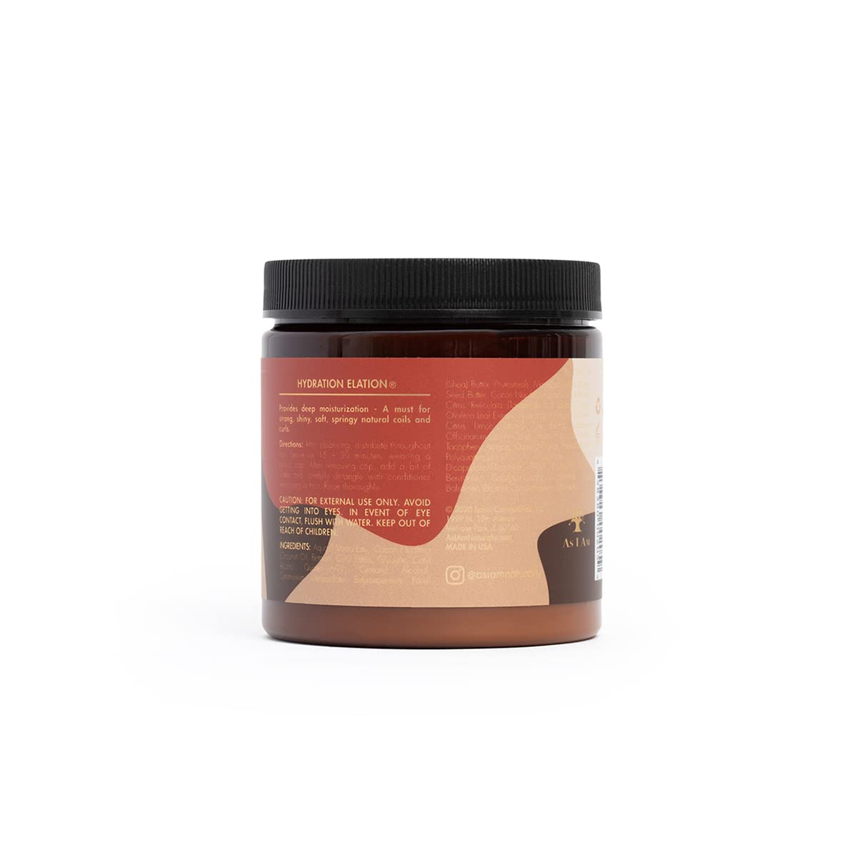 As I Am Hydration Elation Intensive Conditioner, 227g/8 oz.