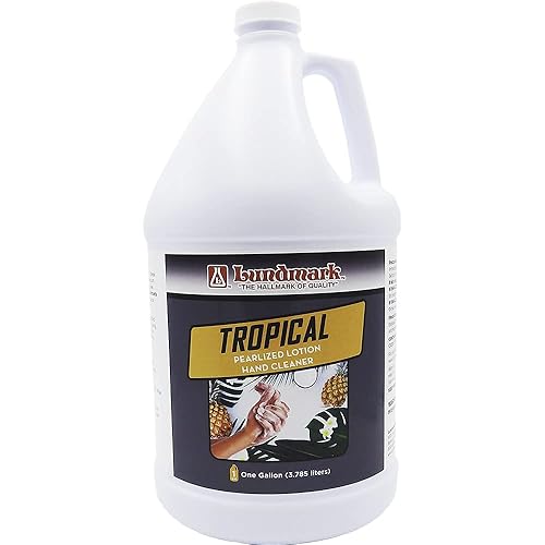 Lundmark Tropical Hand Cleaner, Pearlized Liquid Lotion Soap, 1-Gallon, 3302G01-4, Pack of 1 Beauty & Personal Care Lundmark Wax