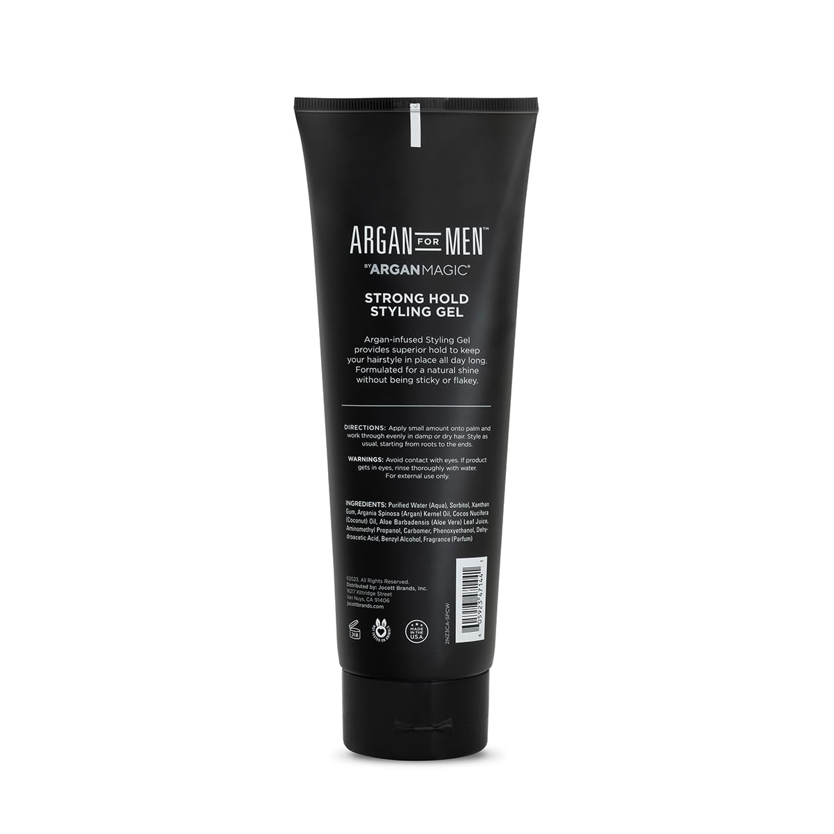 Argan Magic Strong Hold Styling Gel - Flake-Free Argan Oil Formula for Superior Hold and Long-lasting Control | Paraben Free, (8 Fl Oz) Beauty & Personal Care Argan Magic