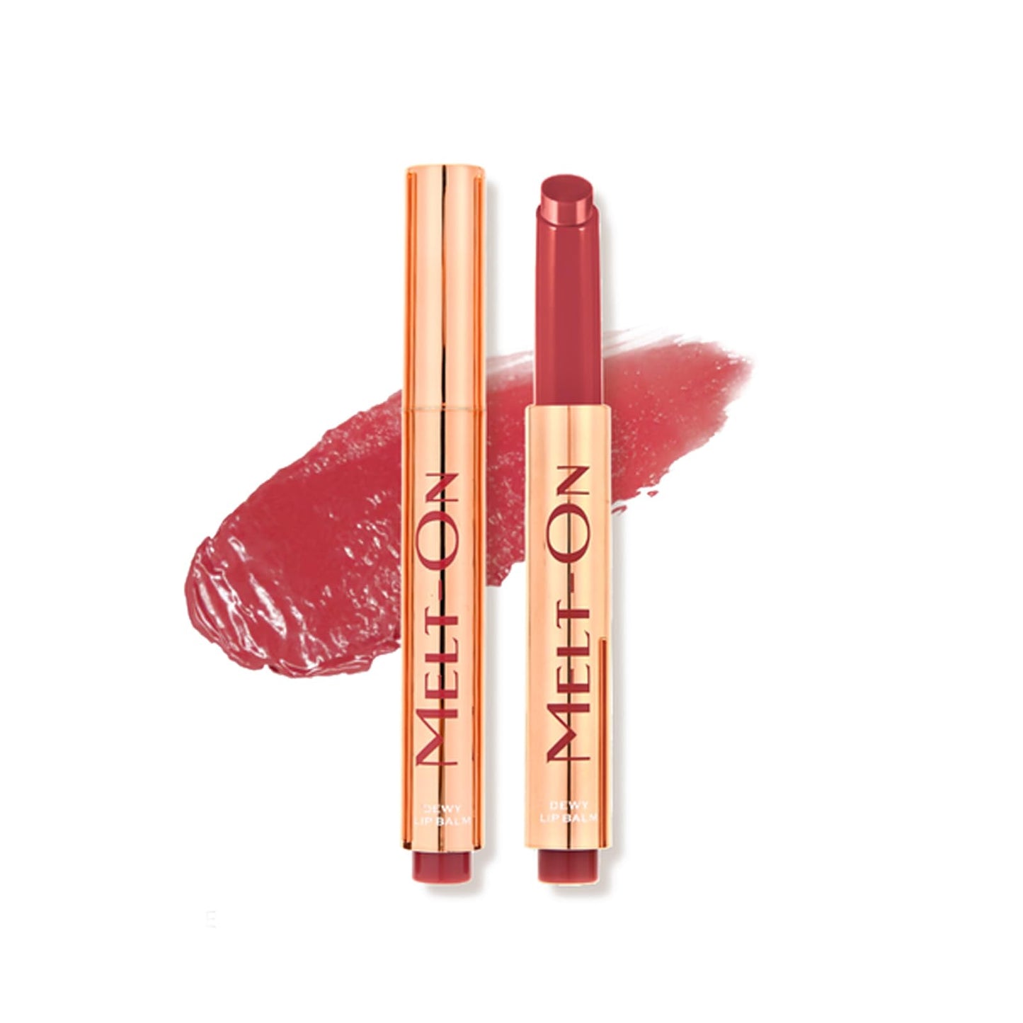 Oz Lab Beauty Melt On Dewy Lip Balm - Rose Hue, Hydrating Click-Up Lip Moisturizer, Cruelty-Free, 0.21FL.OZ/6ML?pack of 1 Beauty and Personal Care OZ LAB