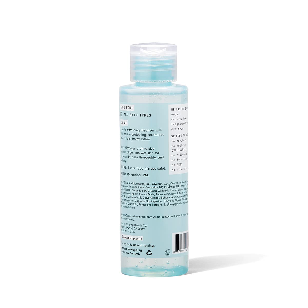 Versed Wash It Out Gel Face Cleanser Beauty & Personal Care Versed