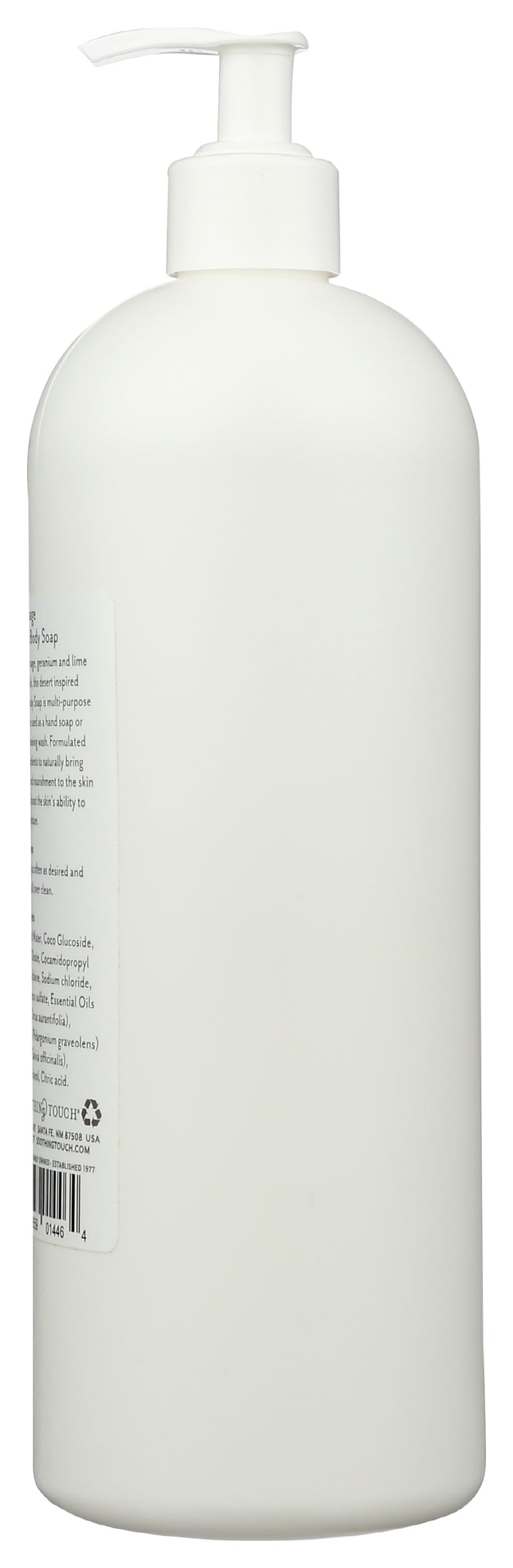 Soothing Touch Hand & Body Soap, Desert Sage, 32 oz, Professional Grade Essential Oils, Gentle, Vegan, Paraben Free Beauty & Personal Care Soothing Touch
