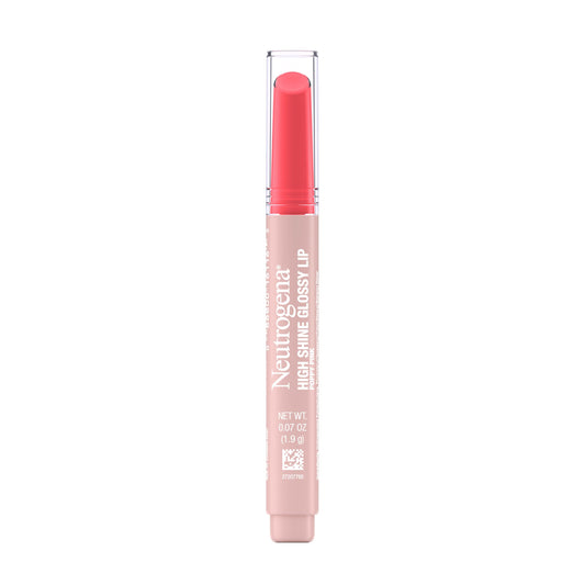 Neutrogena High Shine Glossy Lip, Nourishing Lip Gloss with Maracuja Oil, Antioxidant Vitamin E & Vitamins, Non-Retractable, Buildable Pigmented Beauty & Personal Care Neutrogena