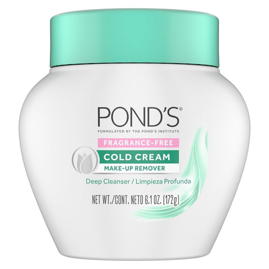 POND’S Cold Cream Cleanser 6.1 oz – Fragrance-Free Makeup Remover & Deep Facial Cleanser | Moisturizing, Non-Comedogenic, Dermatologist Tested Beauty & Personal Care POND'S