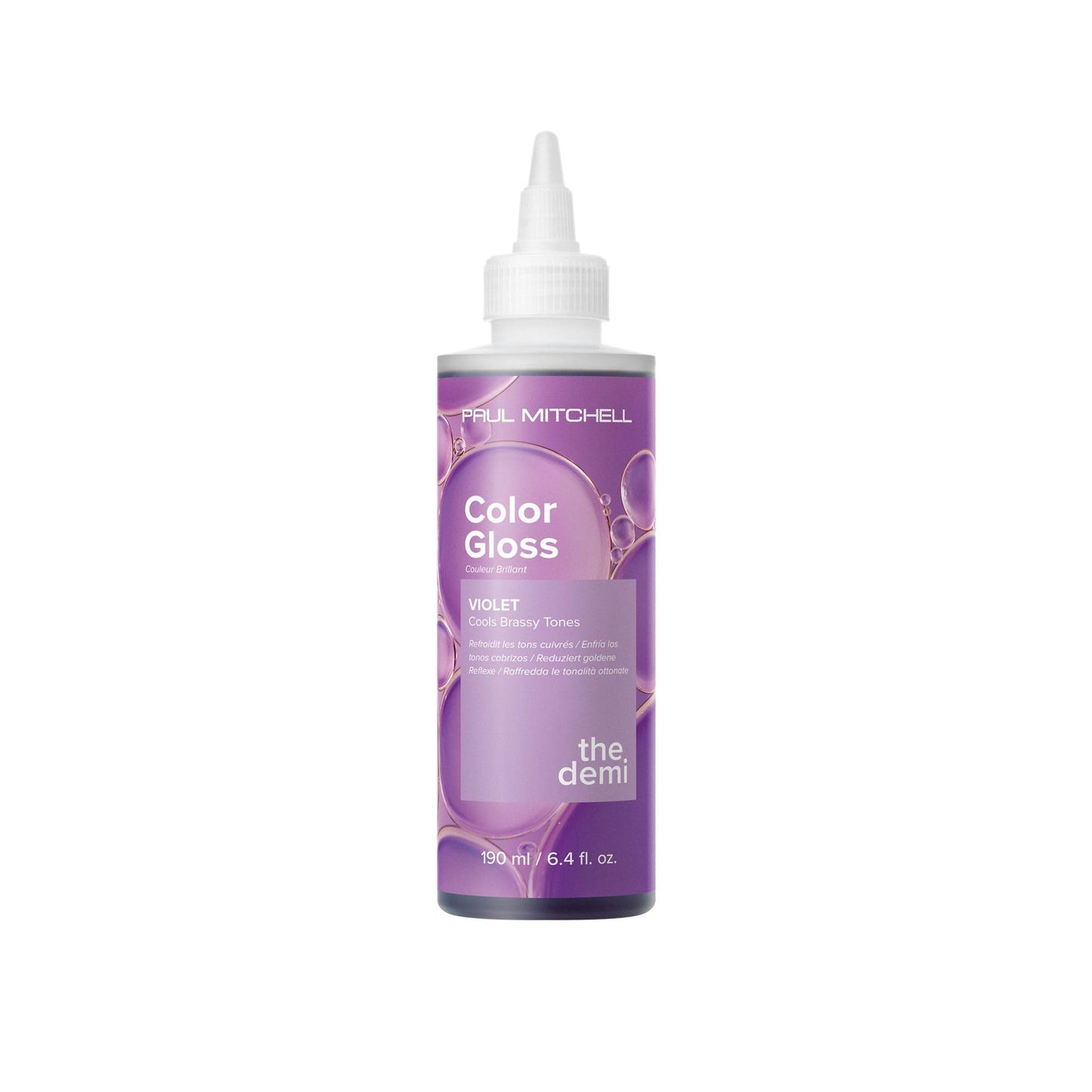 Paul Mitchell The Demi Color Gloss, Glosses in 3 Minutes, Violet, 6.4 Fl Oz Beauty & Personal Care Paul Mitchell