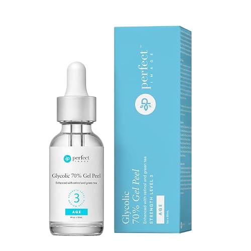 Glycolic Gel Peel - Enhanced with Retinol and Green Tea Extract (70% Strength) Beauty & Personal Care Perfect Image