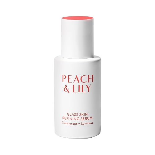 Peach & Lily - Glass Skin Refining Serum for Face (1.35 ounces) - Hyaluronic Acid Niacinamide Serum - Sensitive Skin - Vitamin B3, Peach & Yam Beauty & Personal Care Peach & Lily