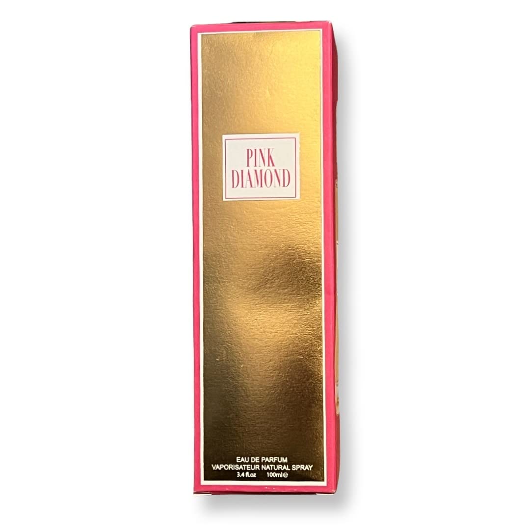 United Scents Pink Diamond Eau de Parfum for Women | 3.4 Fl Oz | Top Notes: Orange, Aldehyde and Lily Beauty & Personal Care United Scents