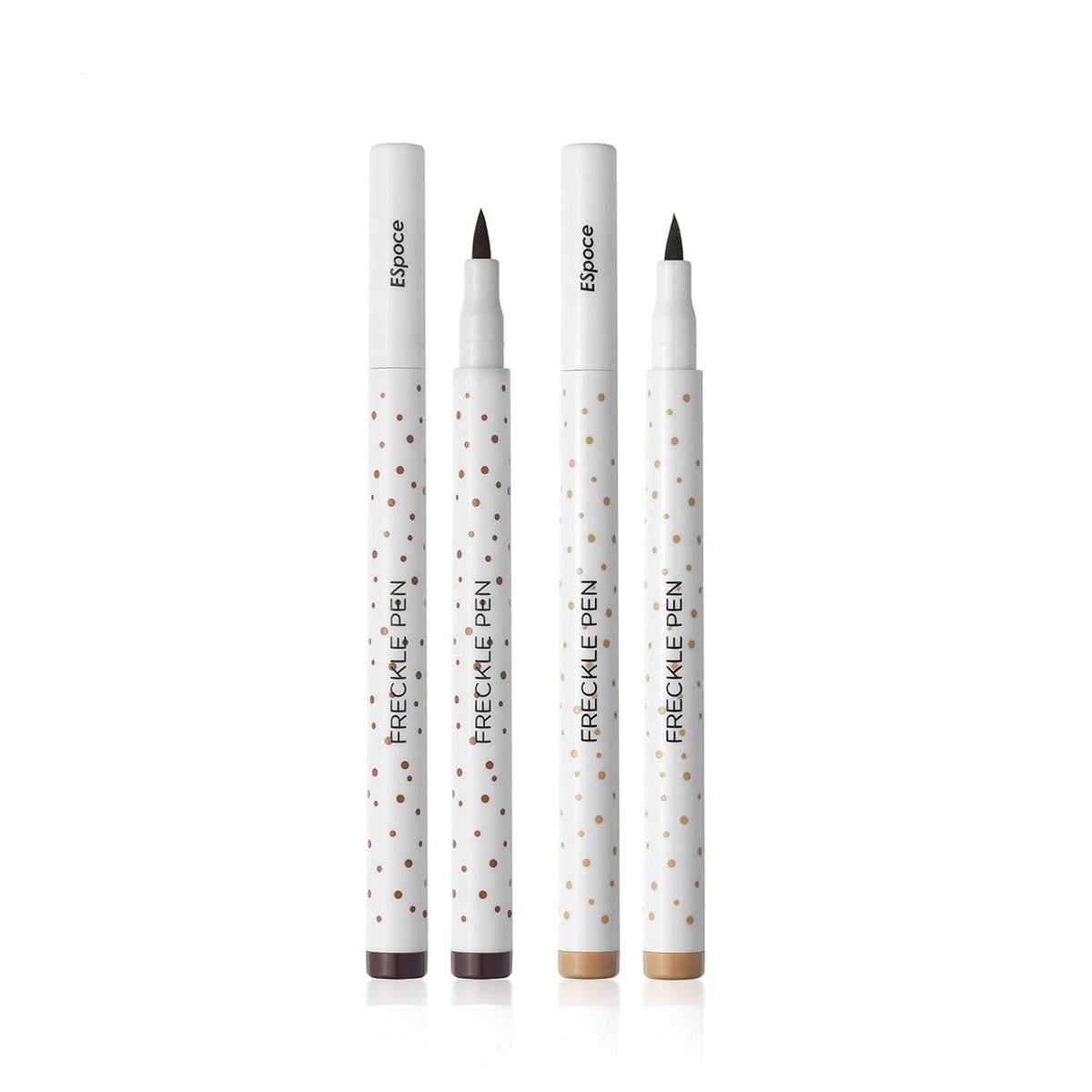 Marine Forest Freckle Pen 2 Colors Waterproof Long Lasting Quick Dry Small Spot Natural Like Face Freckle Makeup Pen, Dark Brown and Light Brown Beauty & Personal Care Marine Forest