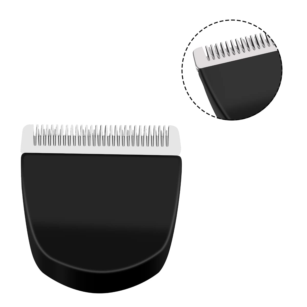 2PCS Black Professional Peanut Clippers/Trimmers Snap On Replacement Blades #2068-300-Fits Compatible with Peanut Hair Clipper Beauty and Personal Care colorski