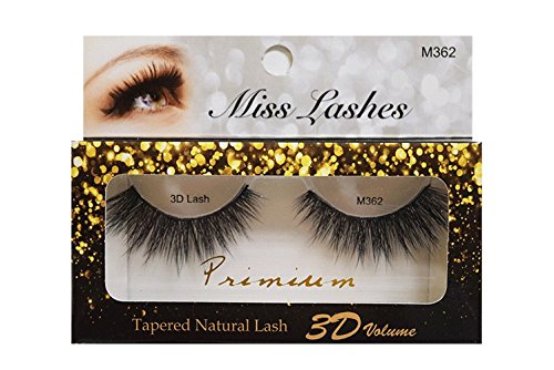 "4 Pairs" Miss Lash 100% Handmade Tapered 3D Volume lash M362 Beauty & Personal Care Miss Lash