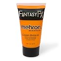 Mehron Makeup Fantasy FX Cream Makeup | Water Based | Halloween | Orange Face & Body Paint For Adults 1 fl oz (30ml) (ORANGE) Beauty & Personal Care Mehron