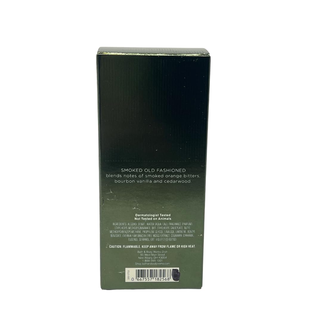 Bath and Body Works Smoked Old Fashioned Men's Fragrance 3.4 Ounces Cologne Spray Beauty & Personal Care Bath & Body Works