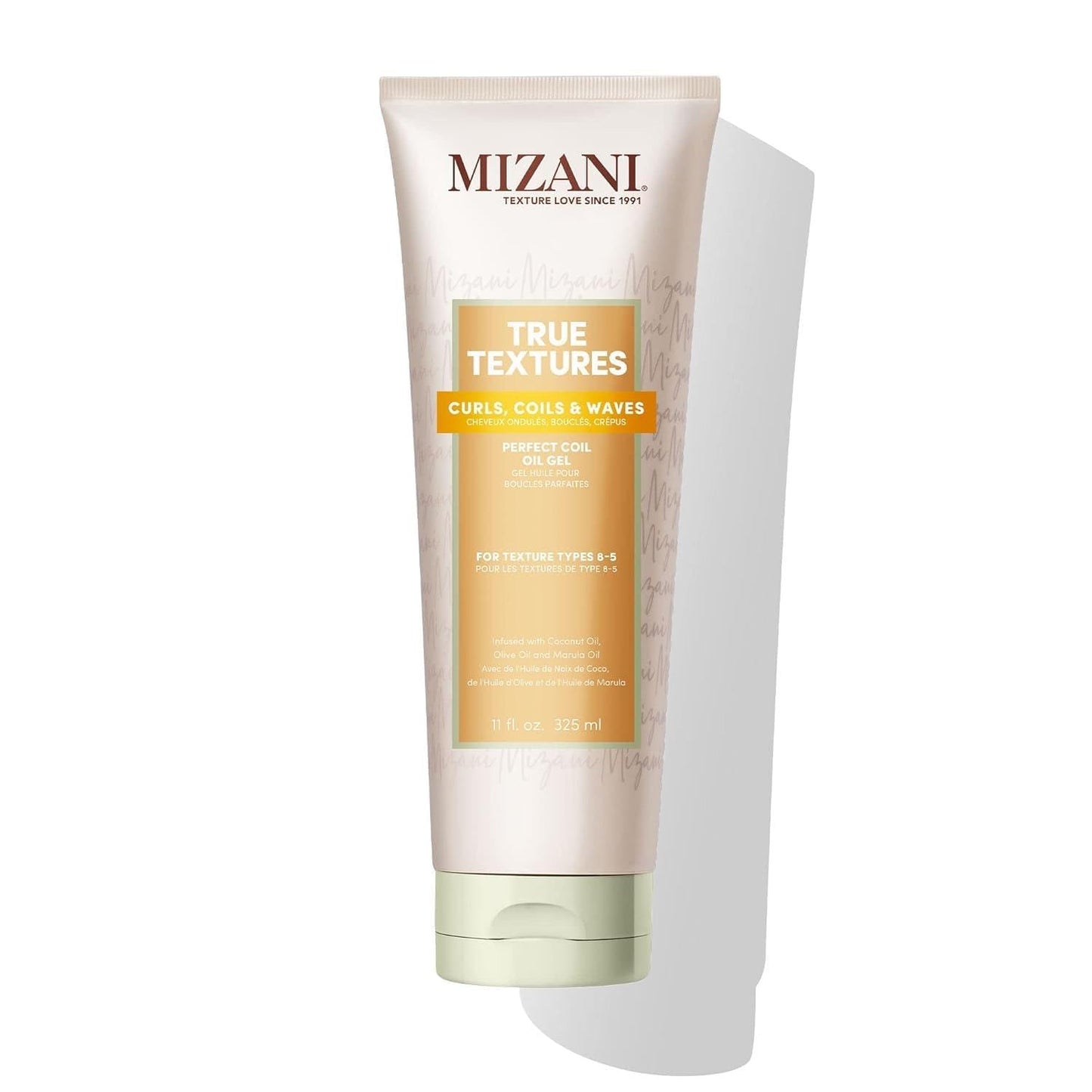 Mizani True Textures Perfect Coil Oil Gel - Curly Hair Gel for Wash and Go Styles, with Olive & Coconut Oil, Anti Frizz, Silicone-Free, No Drying Beauty & Personal Care Mizani