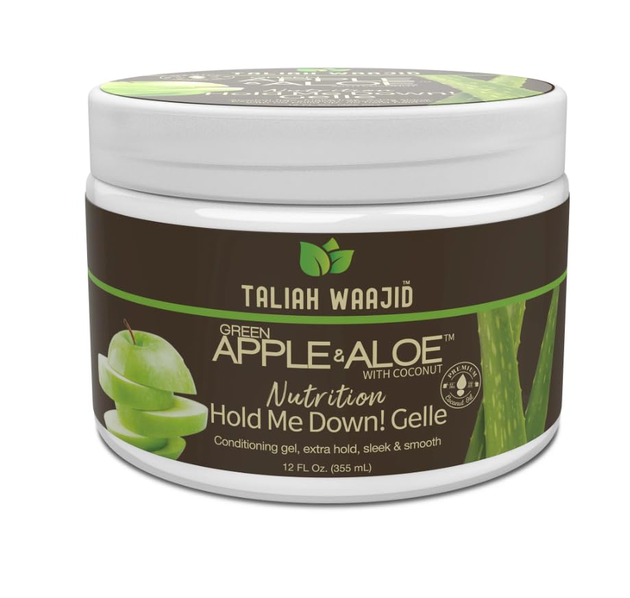 Taliah Waajid Green Apple & Aloe Nutrition Hold Me Down! Gelle 12oz Beauty & Personal Care Taliah Waajid black earth products