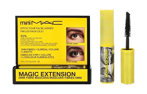 MAC Mini MAC Magic Extension 5MM Fibre Mascara (Extensive Black) - 0.17 fl oz / 5 mL Beauty & Personal Care MAC