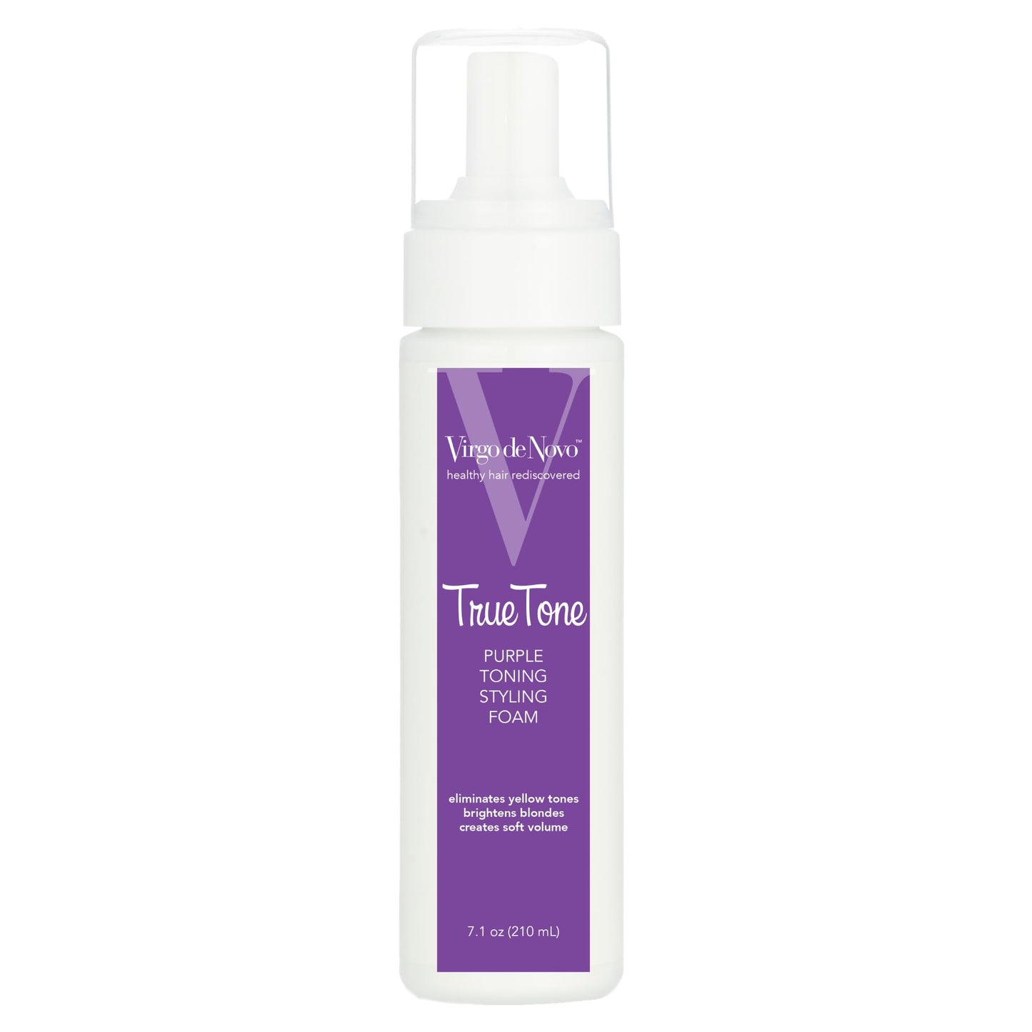 Virgo de Novo Purple Toning & Styling Foam, 7.1 oz Beauty & Personal Care Virgo de Novo Professional Haircare