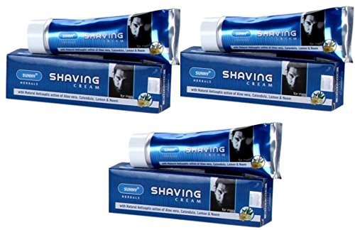 Baksons Sunny Shaving Cream Pack Of 3 by Baksons Beauty and Personal Care Bakson